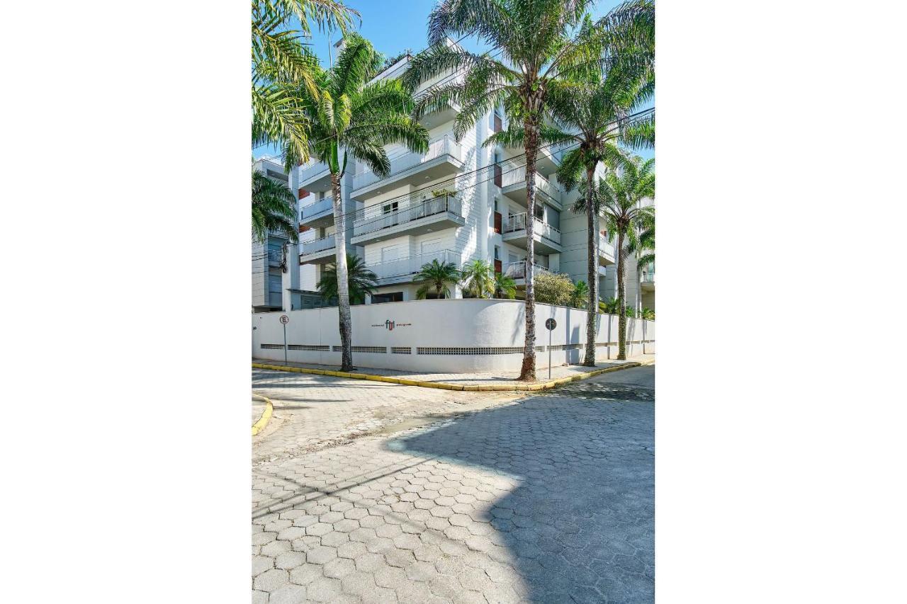Af15 ALTO PADRÃO, WI-FI, AR, PISCINA, SAUNA, ACADEMIA, QUASE PÉ NA AREIA Ubatuba Extérieur photo