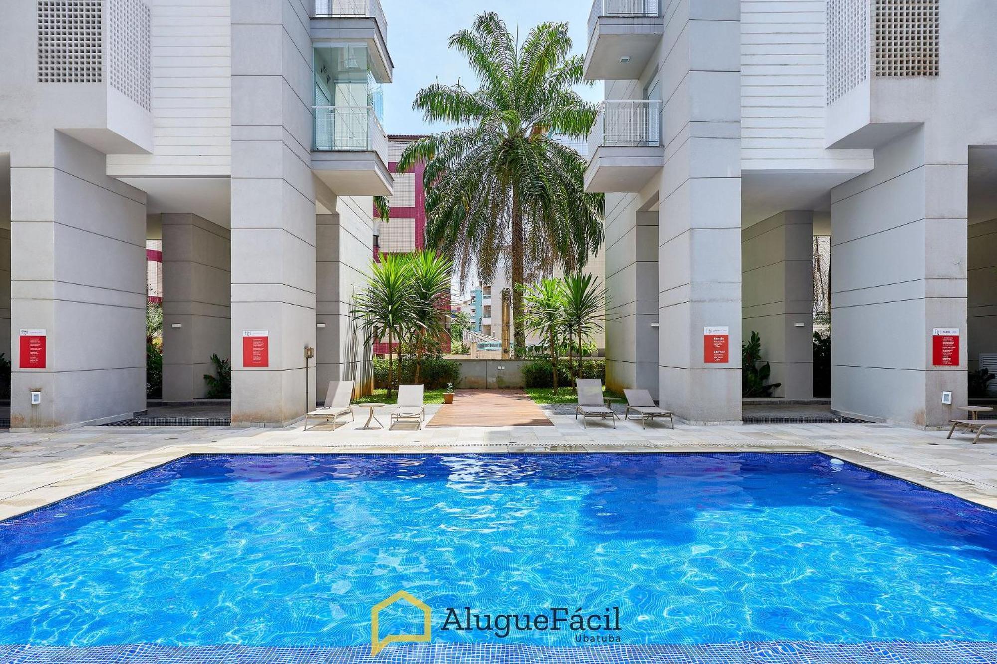 Af15 ALTO PADRÃO, WI-FI, AR, PISCINA, SAUNA, ACADEMIA, QUASE PÉ NA AREIA Ubatuba Extérieur photo