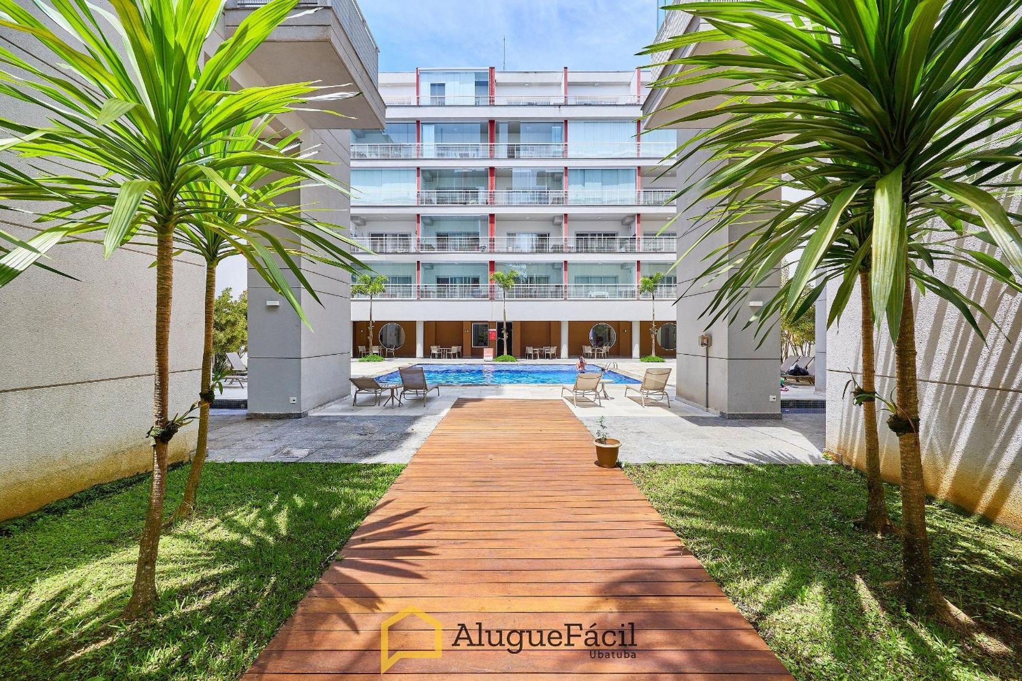 Af15 ALTO PADRÃO, WI-FI, AR, PISCINA, SAUNA, ACADEMIA, QUASE PÉ NA AREIA Ubatuba Extérieur photo